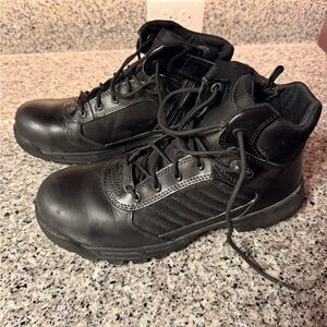 Bates black boots